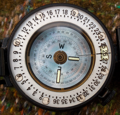 Prismatic Compass dials - © 2017 - Gary Waidson - Ravenlore